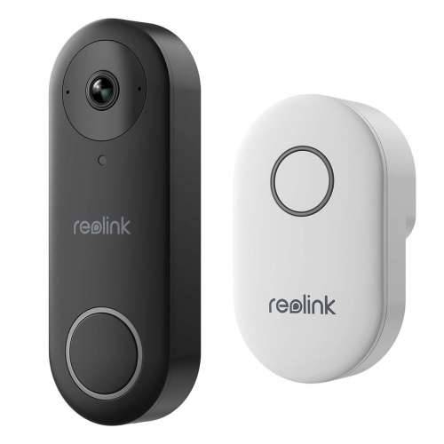 Reolink D340P video doorbell with chime 5MP 2K+ (2560x1920), PoE, IP65 weather protection, night vision, person detection