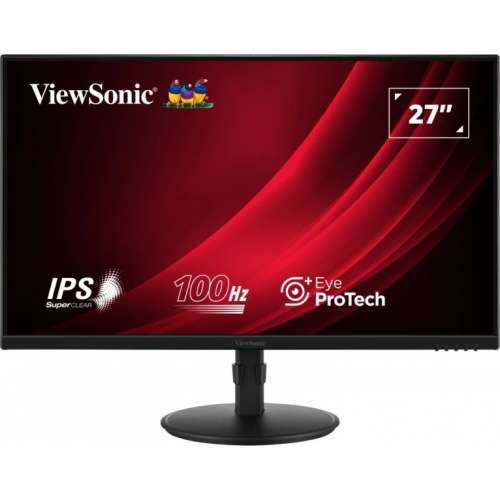 68.58cm/27“ (1920x1080) ViewSonic VG2708A-MHD 16:9 FHD IPS 5ms 100Hz HDMI VGA DP Speaker Gaming Black Cijena