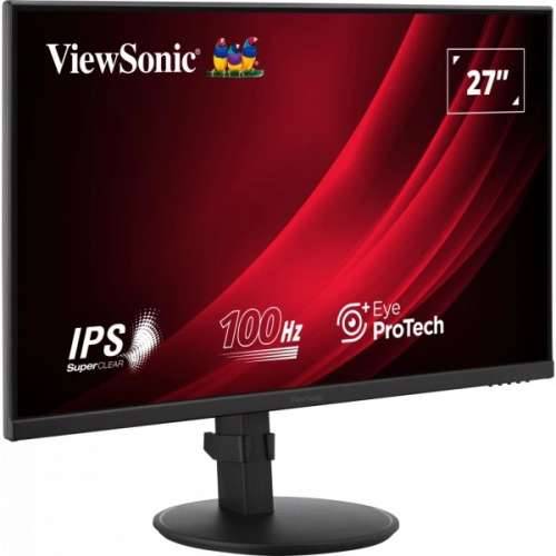 68.58cm/27“ (1920x1080) ViewSonic VG2708A-MHD 16:9 FHD IPS 5ms 100Hz HDMI VGA DP Speaker Gaming Black Cijena