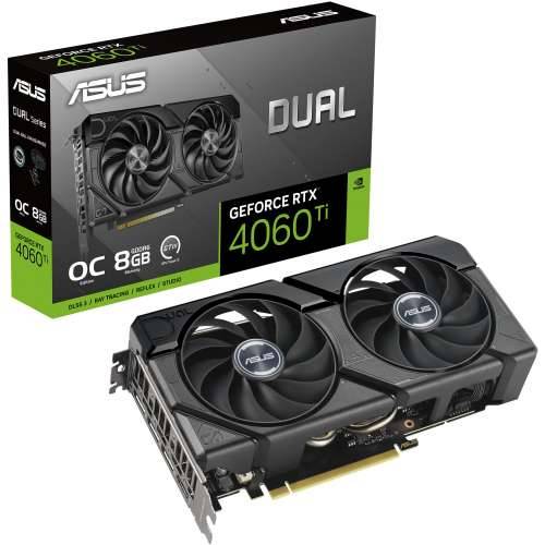 ASUS Dual GeForce RTX 4060 Ti 8GB - graphics card - GeForce RTX 4060 Ti - 8 GB Cijena