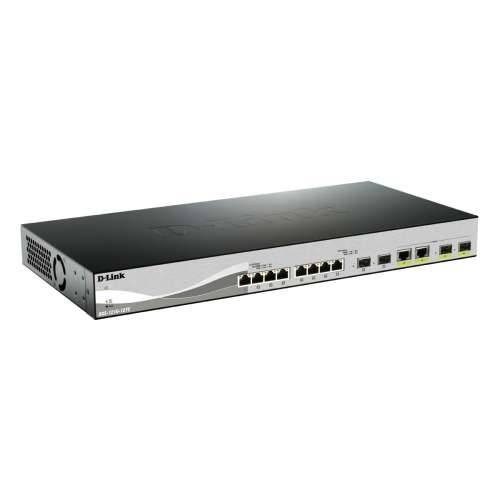 D-Link DXS-1210-12TC Smart Managed Switch 8x 10 Gbit/s Ethernet, 2x 10 Gbit/s SFP+, 2x 10GbE/SFP+ Combo Cijena