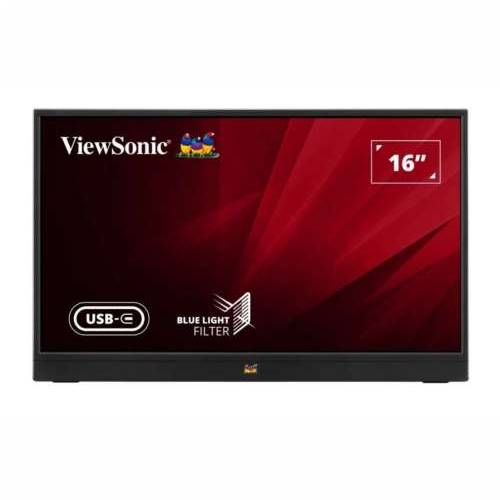ViewSonic Monitor VA1655 16” 1920x1080, IPS, 2xUSB-C, mini HDMI, Speakers Cijena