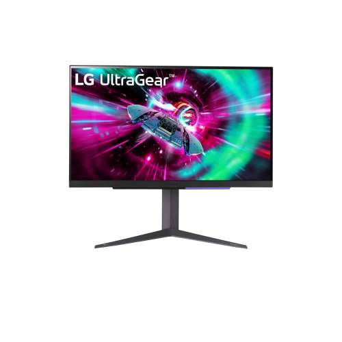 LG 27GR93U-B Gaming Monitor - 4K UHD Panel, 144 Hz, 1ms (GtG) NVIDIA® G-SYNC® Compatible, AMD FreeSync™ Premium