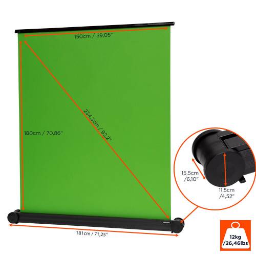 Celexon Mobile Chroma Key Green Screen 150x180 Cijena