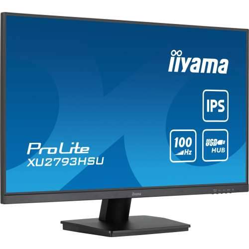 68.6cm/27“ (1920x1080) Iiyama ProLite XU2793HSU-B6 16:9 FHD IPS 1ms 100Hz HDMI DP USB Speaker Black Cijena