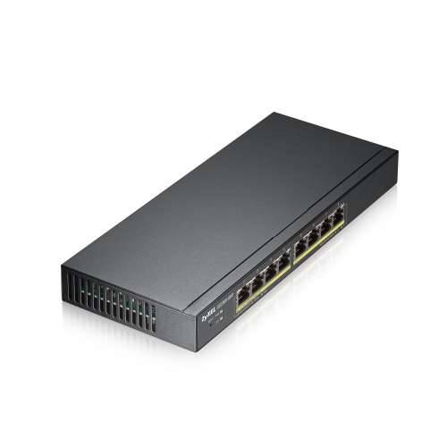 Zyxel GS1900-8HP V3 Smart Managed Switch 8x Gigabit Ethernet (8x PoE+ max. 70 Watt), Layer 2, Desktop, Fanless Cijena