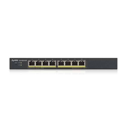 Zyxel GS1900-8HP V3 Smart Managed Switch 8x Gigabit Ethernet (8x PoE+ max. 70 Watt), Layer 2, Desktop, Fanless Cijena