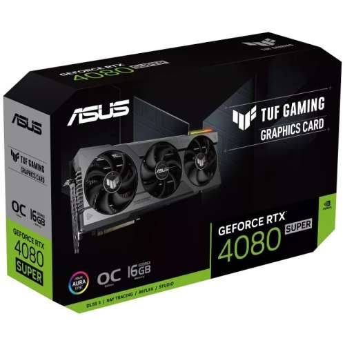 ASUS TUF Gaming GeForce RTX 4080 SUPER 16GB - OC Edition - graphics card - NVIDIA GeForce RTX 4080 SUPER - 16 GB Cijena