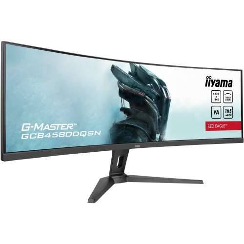 113cm/45“ (5120x1440) Iiyama G-MASTER GCB4580DQSN-B1 32:9 DQHD Curved 165Hz 0.8ms HDMI DP USB-C RJ45 KVM LS Black Cijena