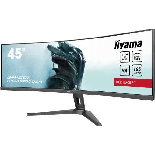 113cm/45“ (5120x1440) Iiyama G-MASTER GCB4580DQSN-B1 32:9 DQHD Curved 165Hz 0.8ms HDMI DP USB-C RJ45 KVM LS Black Cijena