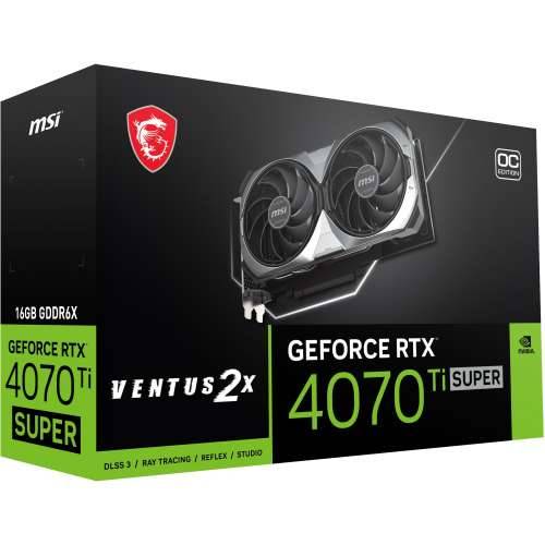 MSI GeForce RTX 4070 Ti SUPER 16G VENTUS 2X OC - graphics card - GeForce RTX 4070 Ti Super - 16 GB Cijena