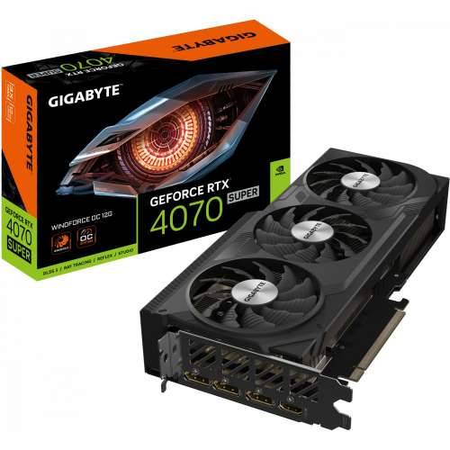 Gigabyte GeForce RTX 4070 SUPER WINDFORCE OC 12G - graphics card - GeForce RTX 4070 Super - 12 GB Cijena