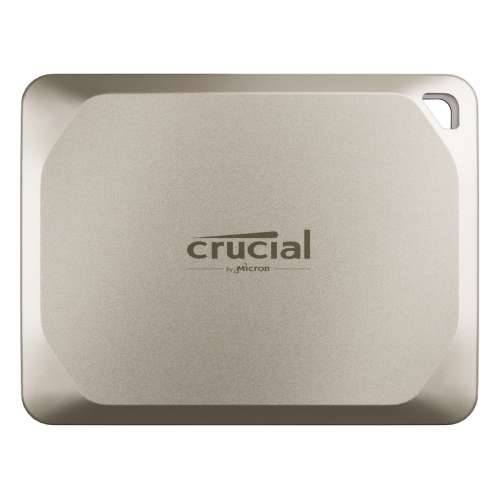 Crucial X9 Pro for Mac Portable SSD 4TB Silver External Solid State Drive, USB 3.1 Type-C