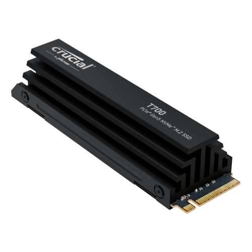 Crucial T700 SSD with Heatsink 4TB M.2 PCIe Gen5 NVMe Internal Solid State Modules Cijena