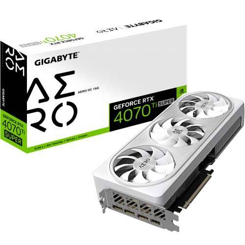 Gigabyte GeForce RTX 4070 Ti SUPER AERO OC 16G - graphics card - GeForce RTX 4070 Ti Super - 16 GB Cijena