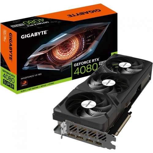 Gigabyte GeForce RTX 4080 SUPER WINDFORCE V2 16G - graphics card - NVIDIA GeForce RTX 4080 SUPER - 16 GB Cijena