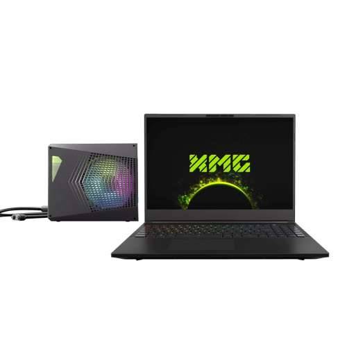 XMG NEO 16 - E23pzn + XMG OASIS (Mk2/2023) - 16" QHD+ 240Hz 16:10 Display, Intel Core i9-13900HX, 16GB RAM, 1TB SSD, NVIDIA GeForce RTX 4060, Win