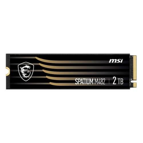 MSI SPATIUM M482 SSD 2TB M.2 PCIe Gen4 NVMe Internal Solid State Module Cijena