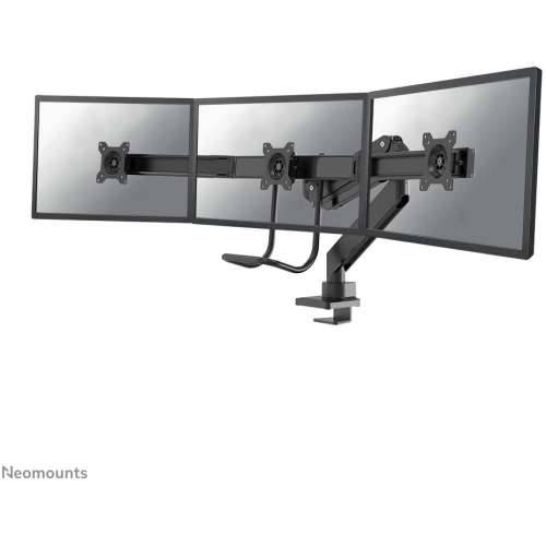 Neomounts NM-D775DX3 mounting kit - full-motion - for 3 LCD displays - black