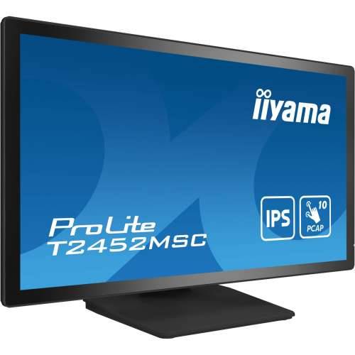 61cm/24“ (1920x1080) Iiyama ProLite T2452MSC-B1 16:9 FHD IPS Touch 14ms HDMI DP USB-C Speaker Black Cijena