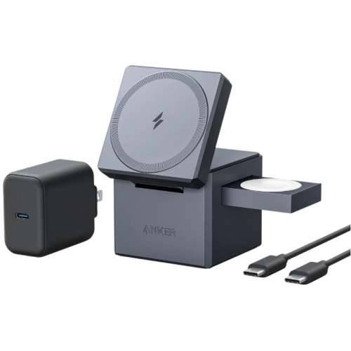 Anker 3-in-1 Charge CUbe MagSafe All-in-One Charging Solution Apple 15W grey Cijena