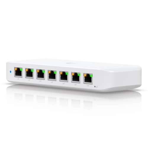 Ubiquiti Ultra 60W 8-Port Managed Switch 8x Gigabit Ethernet (7x PoE+), 1x PoE++ (for power supply), 60W AC Adapter Cijena