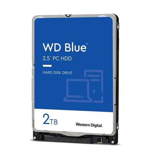 Western Digital WD Blue Mobile 2TB 2.5 inch SATA 6Gb/s - internal PC hard drive (SMR) Cijena