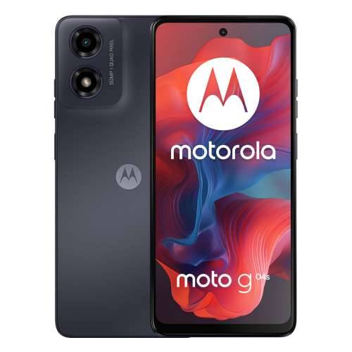 Motorola Moto G04s 64GB Concord Black 16.76cm (6.6") LCD display, Android 14, 50MP main camera