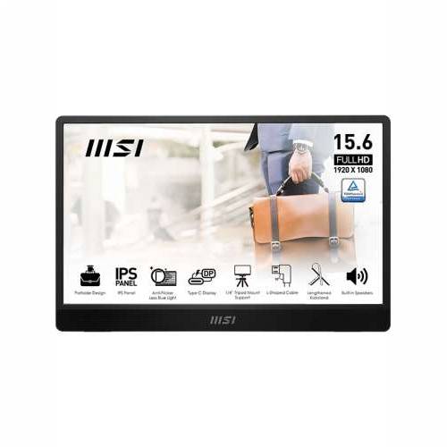 MSI PRO MP161DE E2 Mobile Monitor - IPS, Speakers, USB-C Cijena