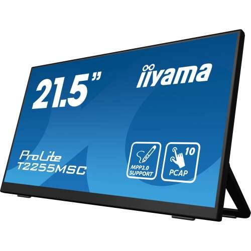 54.5cm/21.5“ (1920x1080) Iiyama ProLite T2255MSC-B1 16:9 FHD IPS Touch 5ms 60Hz HDMI DP Speaker Black Cijena