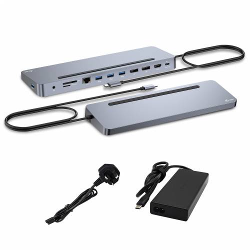 i-tec USB-C Metal Ergonomic 3x 4K Display Docking Station + PD 100W + Power Supply Cijena