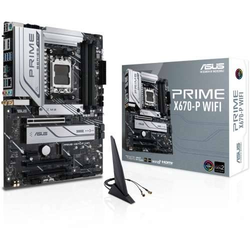ASUS PRIME X670-P WIFI ATX motherboard Socket AM5 WIFI/M.2/USB3.2 Type C/HDMI/DP