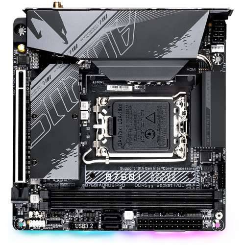 GIGABYTE B760I AORUS PRO M-ITX motherboard Socket 1700 HDMI/DP/USB 3.1/WIFI/BT Cijena