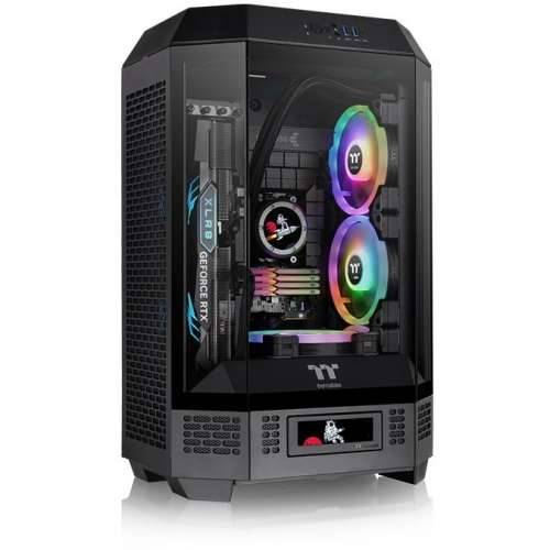 THERMALTAKE The Tower 300 Micro-Tower Micro-ATX case with viewing window black