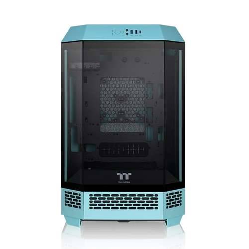THERMALTAKE The Tower 300 Micro-Tower Micro-ATX Case with Viewing Window Turquoise Cijena