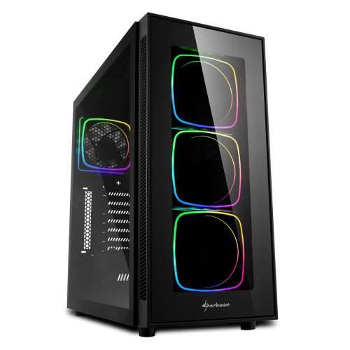 Sharkoon TG6 Midi-Tower ATX Gaming Case RGB LED, Side Window Cijena