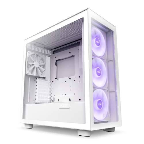 NZXT H7 Elite White 2023 RGB Midi Tower ATX Gaming Case with Glass Window Cijena