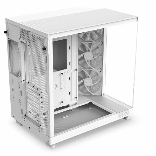 NZXT H6 Flow - Mid-Tower Airflow Gaming Case White Glass Window Cijena