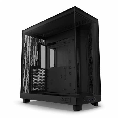 NZXT H6 Flow Mid-Tower Airflow Gaming Case Black Glass Window Cijena