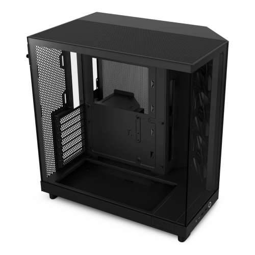 NZXT H6 Flow Mid-Tower Airflow Gaming Case Black Glass Window Cijena
