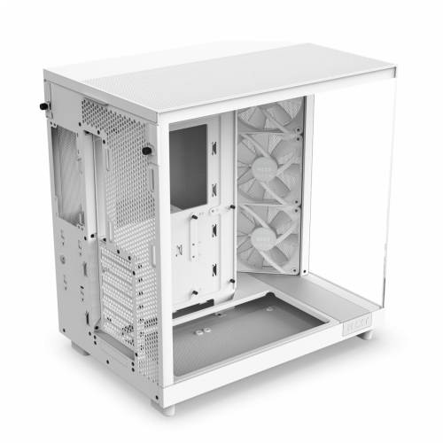 NZXT H6 Flow RGB Mid-Tower Airflow Gaming Case White Glass Window Cijena