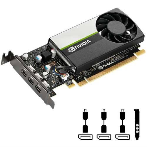 PNY NVIDIA T400 4 GB GDDR6 PCIe 3.0 Workstation Graphics Card 3x mDP Low Profile Cijena