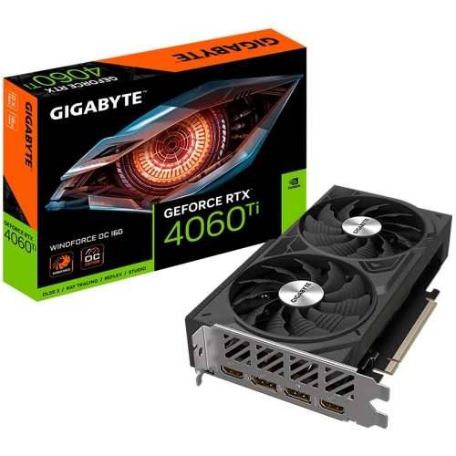 GIGABYTE GeForce RTX™ 4060 Ti WINDFORCE OC 16GB graphics card 2xHDMI 2xDP Cijena