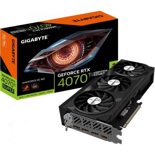 GIGABYTE GeForce RTX 4070Ti SUPER 16GB Windforce OC graphics card