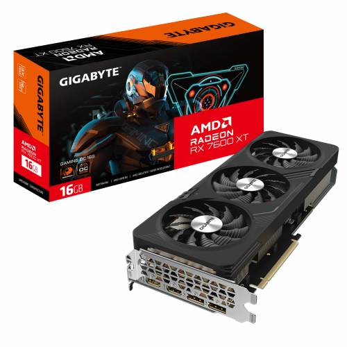 GIGABYTE AMD Radeon RX 7600 XT Gaming OC 16GB GDDR6 graphics card HDMI/DP