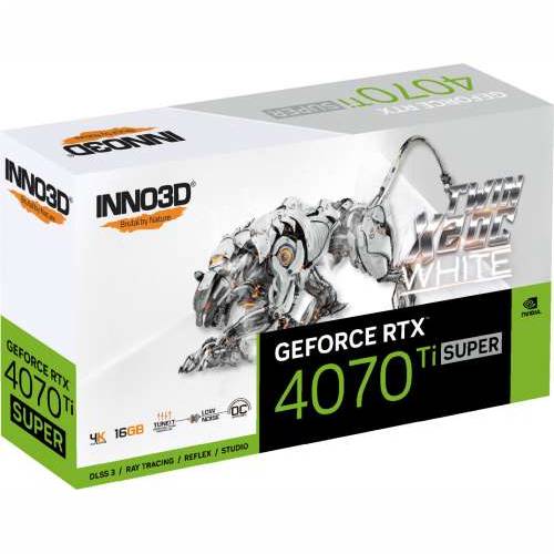 INNO3D GeForce RTX 4070Ti SUPER TWIN X2 OC White 16GB graphics card 3xDP/HDMI Cijena