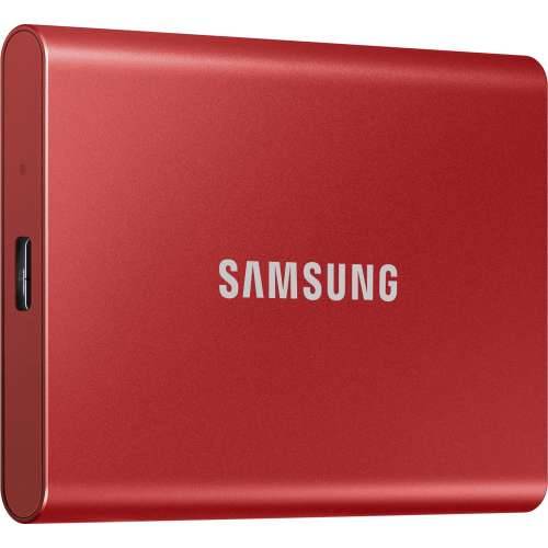 Samsung Portable SSD T7 2 TB USB 3.2 Gen2 Type-C Metallic Red PC/Mac Cijena