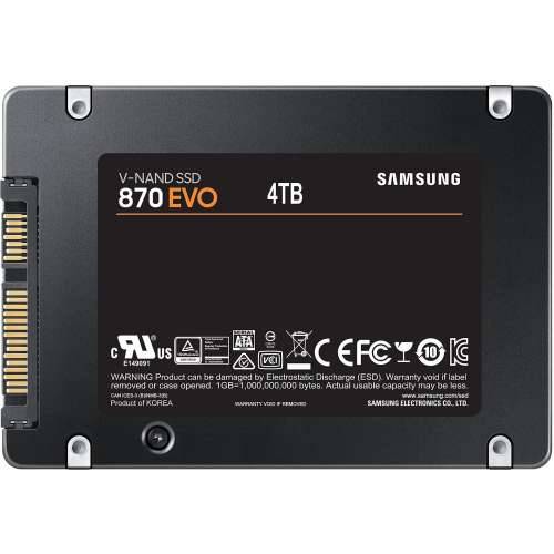 Samsung 870 EVO Internal SATA SSD 4 TB 2.5 inch