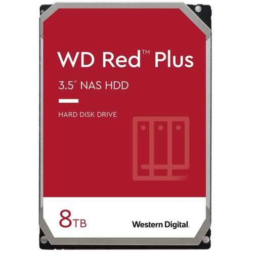 WD Red Plus WD80EFZZ NAS HDD - 8 TB 5640 rpm 128 MB 3.5 inch SATA 6 Gbit/s CMR Cijena