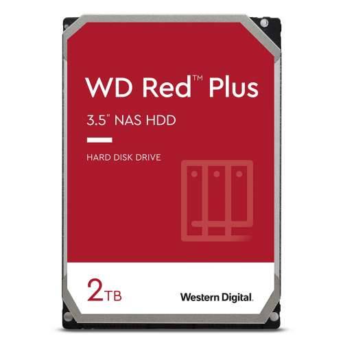 WD Red Plus WD20EFPX NAS HDD - 2 TB 64 MB 3.5 inch SATA 6 Gbit/s CMR Cijena
